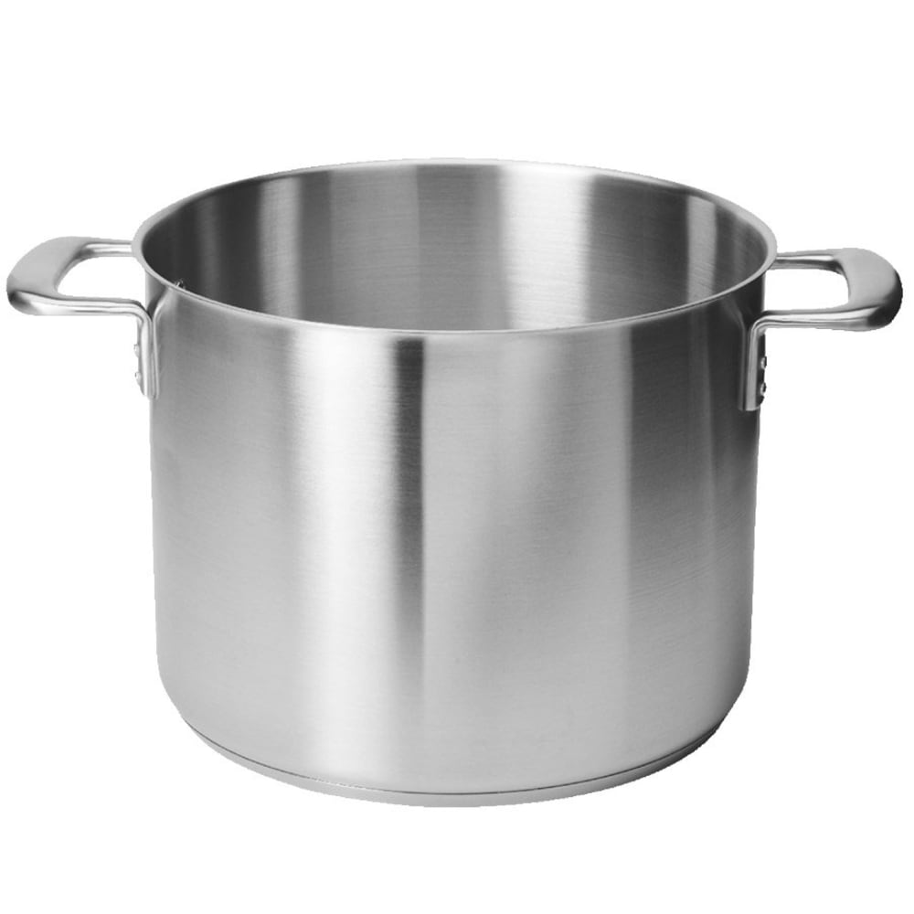 370-CPS08 8 qt Stainless Steel Stock Pot - Induction Ready