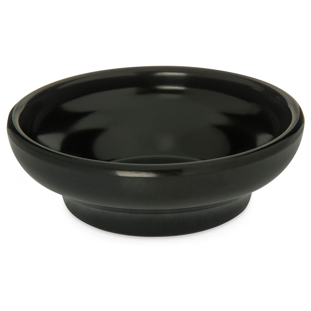 028-087503 5 oz Melamine Salsa Dish, Black