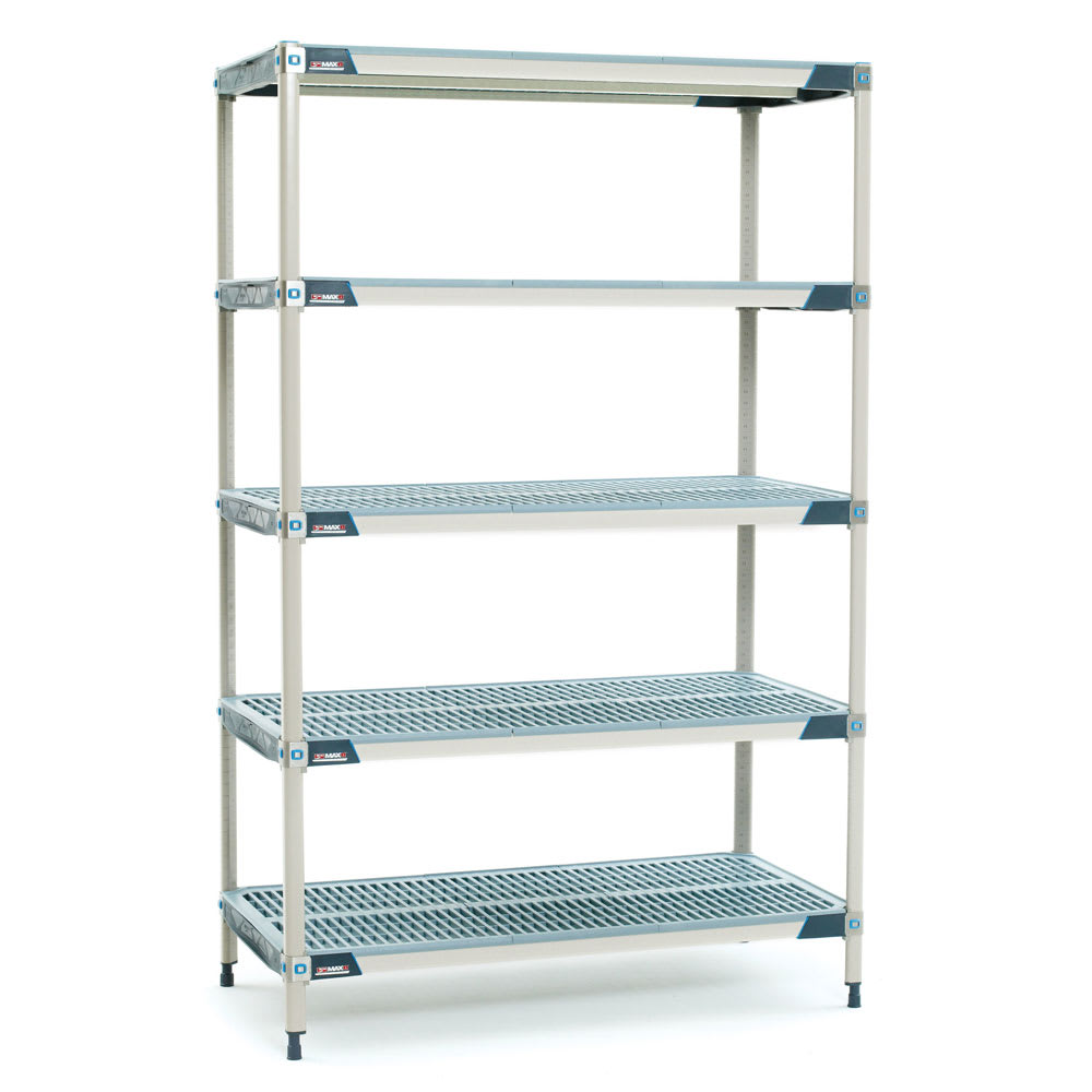 001-5X537GX3 MetroMax i® Polymer Louvered Shelf Kit - 36"L x 24"W x 74"H