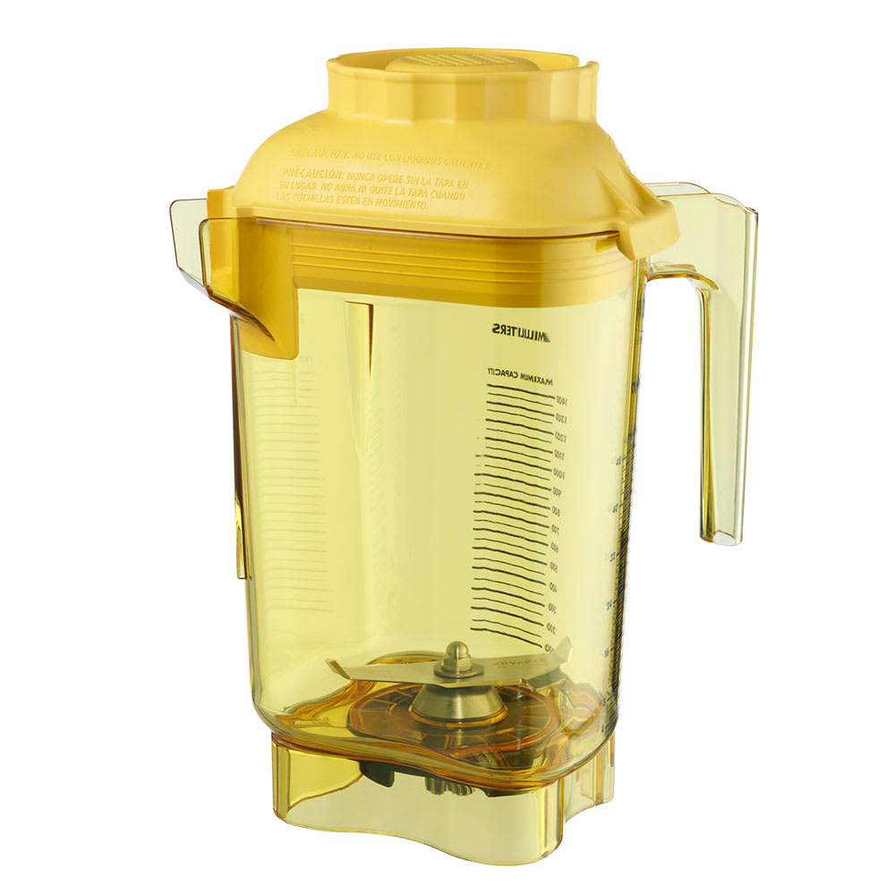491-58989 48 oz Advance® Complete Blender Container - Tritan, Yellow