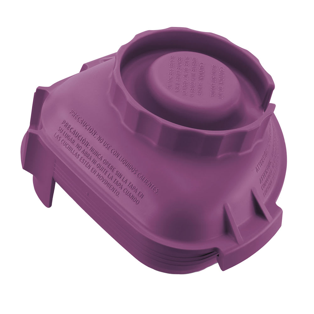 491-58995 Lid for Advance® Blender Containers - Rubber, Purple