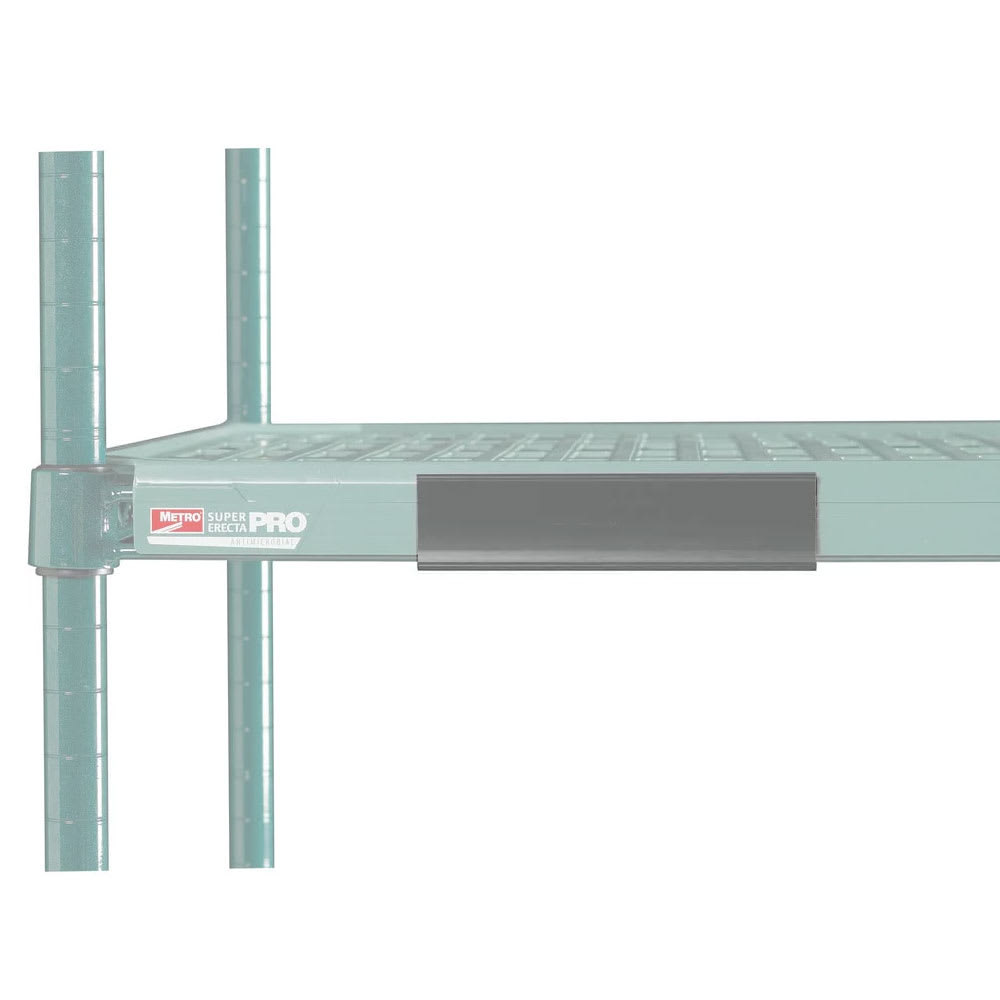 001-CSM6GRQ MetroMax Q™ Shelf Marker - 6" x 1 1/2", Gray