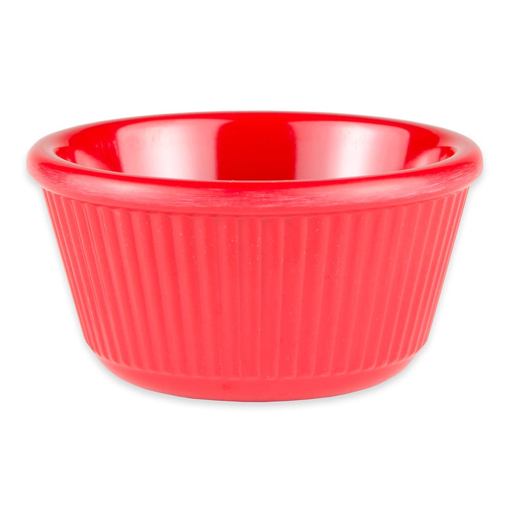 284-RM401R 4 oz Melamine Ramekin, Red