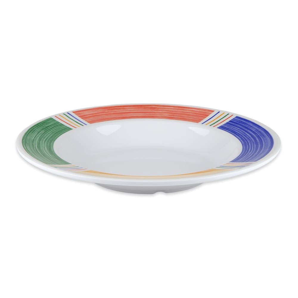 284-B1611BA 16 oz Round Melamine Pasta Bowl, White