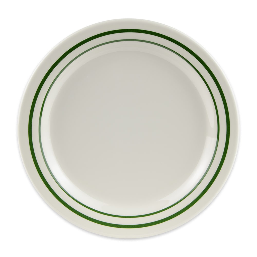 284-BF010EM 10" Round Melamine Dinner Plate, White