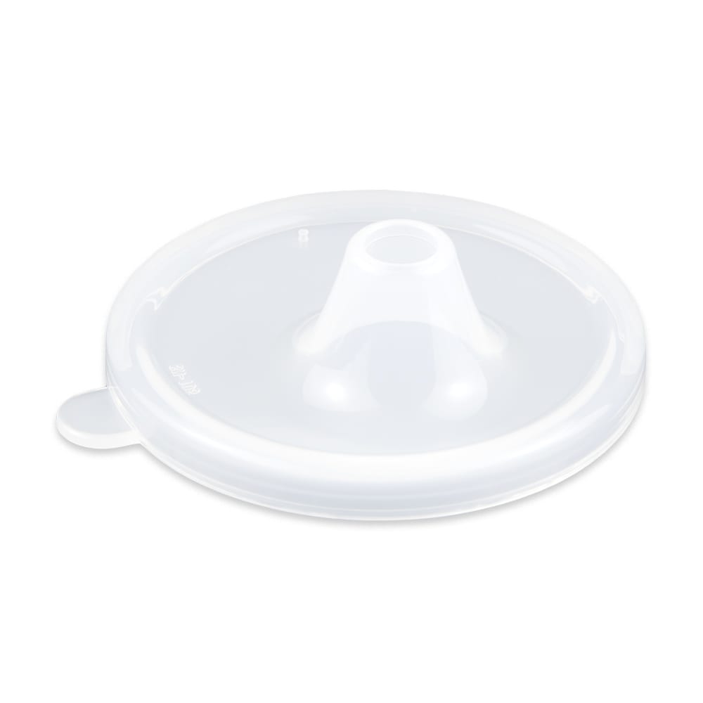 284-SN105CL Lid w/ Single Opening for SN-103 & SN-104, Polypropylene, Clear