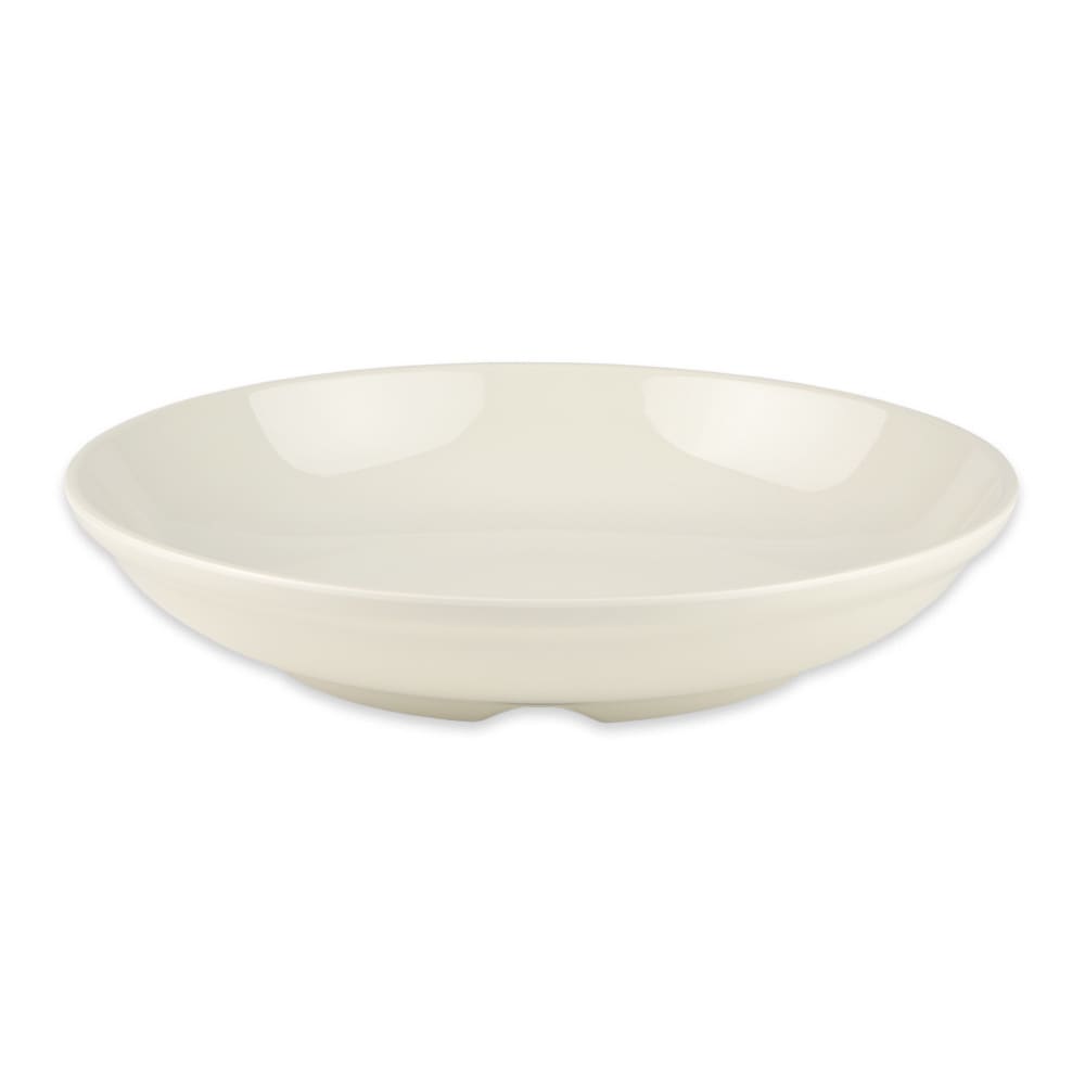 284-B925DI 1 1/10 qt Round Melamine Pasta Bowl, Ivory