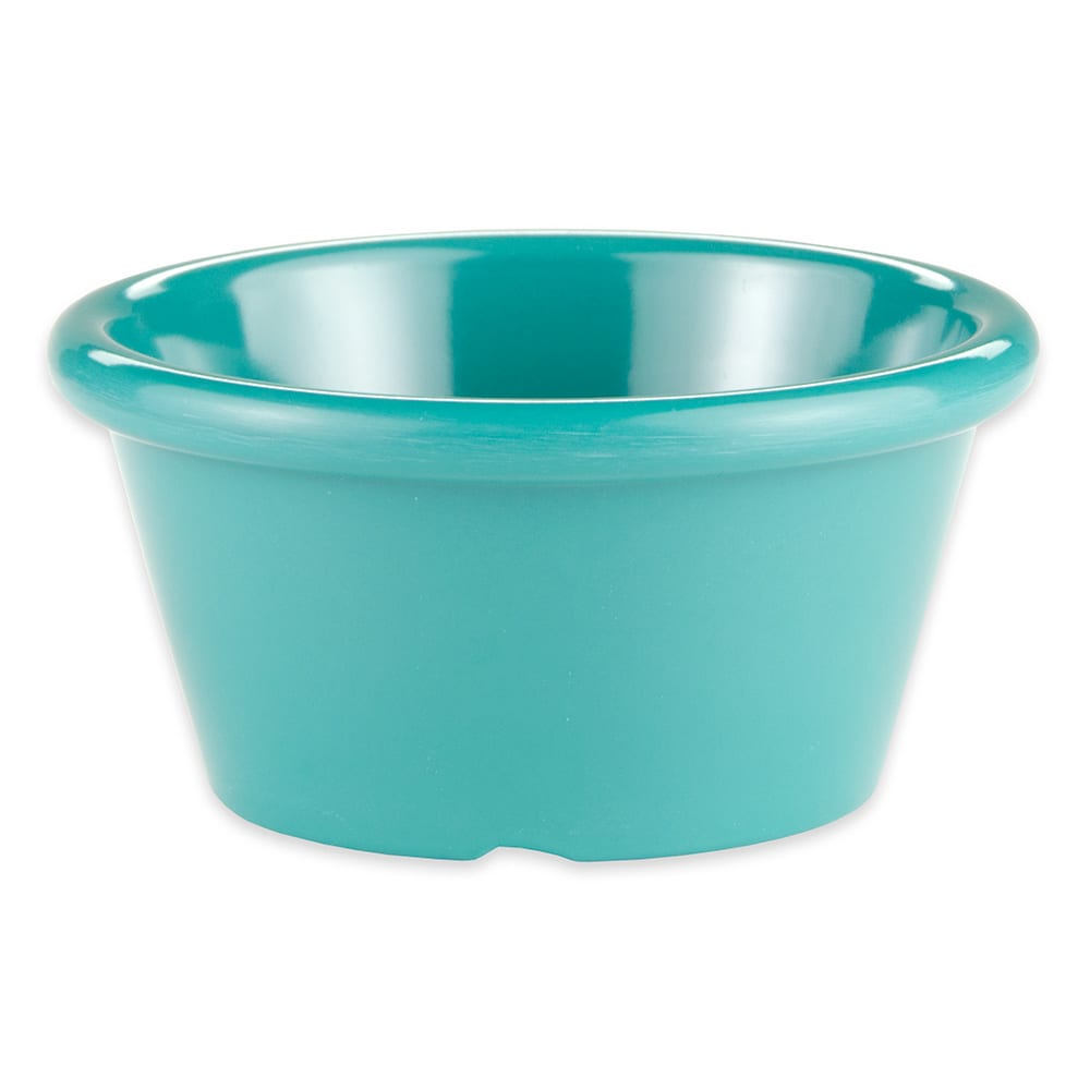 284-S660TE 6 oz Melamine Ramekin, Teal