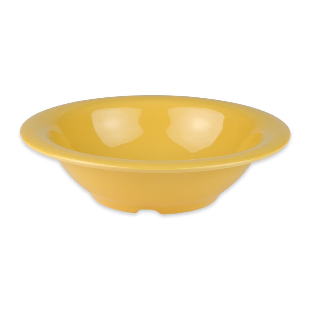 284-B127TY 12 oz Round Melamine Salad/Soup Bowl, Yellow