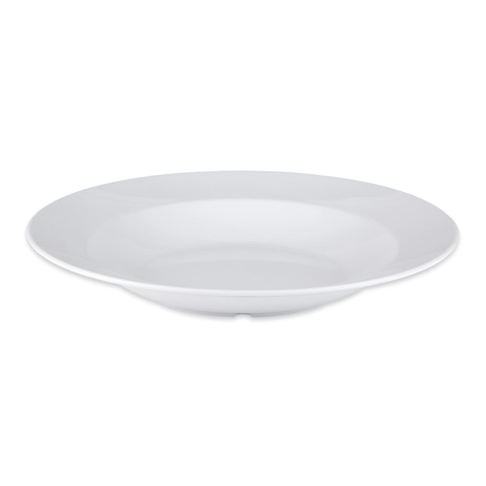 284-B2412DW 24 oz Round Melamine Pasta Bowl, White
