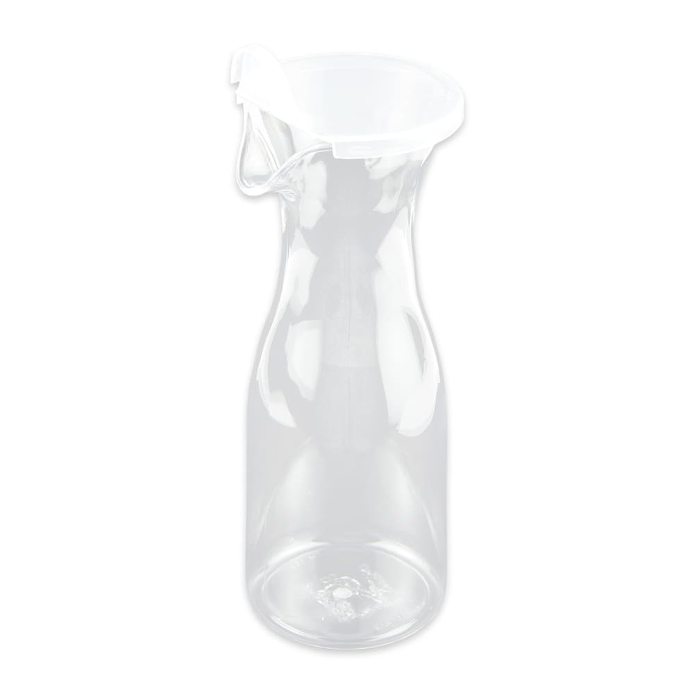 284-BW1050CL 17 oz Wine & Juice Decanter w/ Lid, Clear Polycarbonate