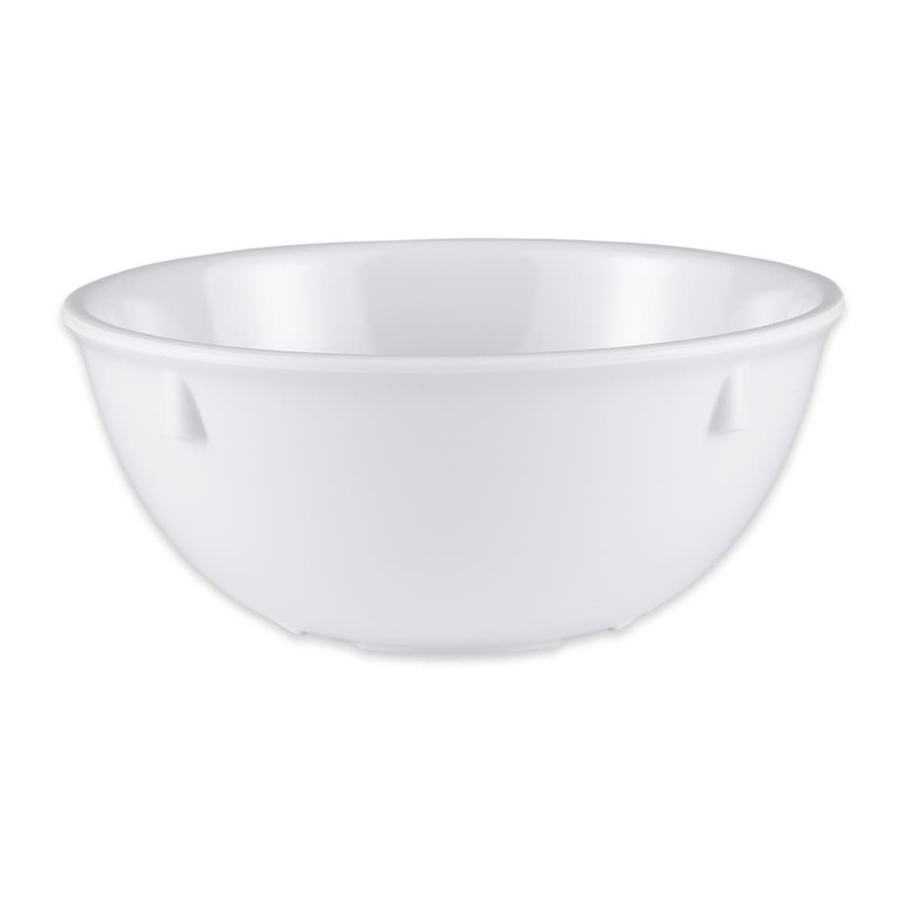 284-DN315W 15 oz Round Melamine Oatmeal Bowl, White