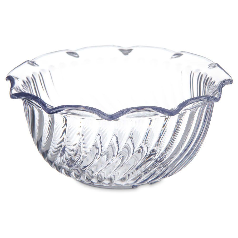 028-453507 8 oz Tulip Berry Dish - Plastic, Clear