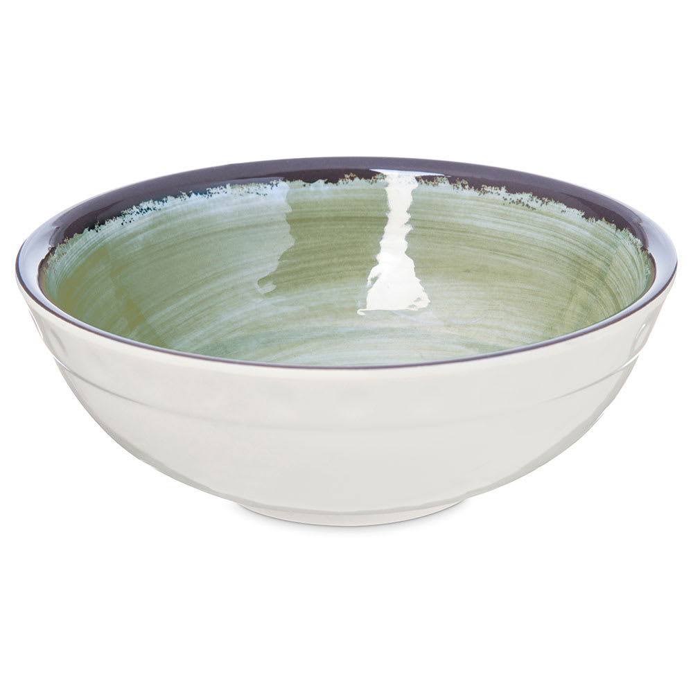 028-5400546 17 oz Round Melamine Serving Bowl, Jade