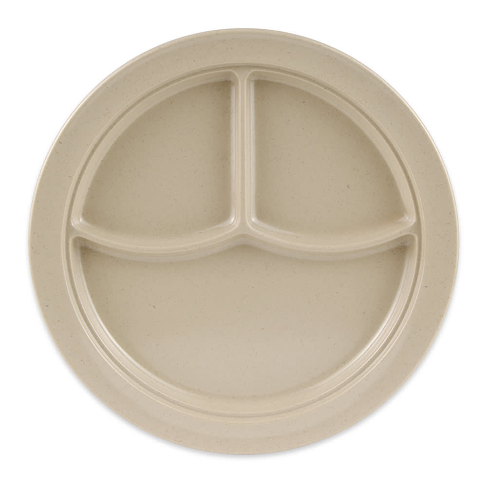 284-CP531S 10" Round Melamine Dinner Plate, Sandstone