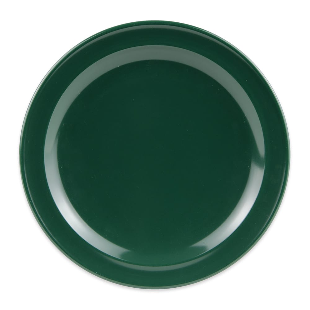 284-DP506HG 6 1/2" Round Melamine Salad Plate, Green