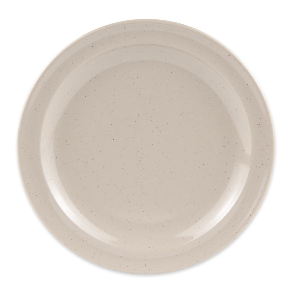 284-DP506S 6 1/2" Round Melamine Salad Plate, Sandstone