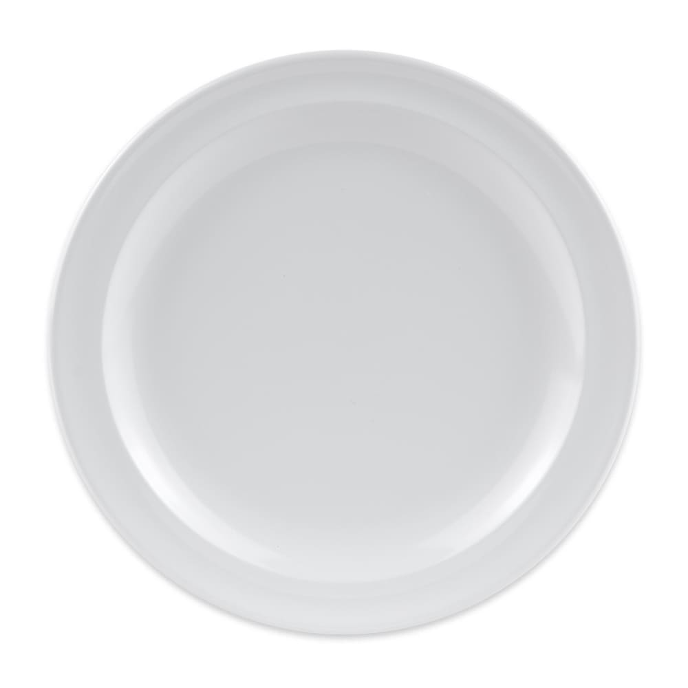 284-DP506W 6 1/2" Round Melamine Salad Plate, White