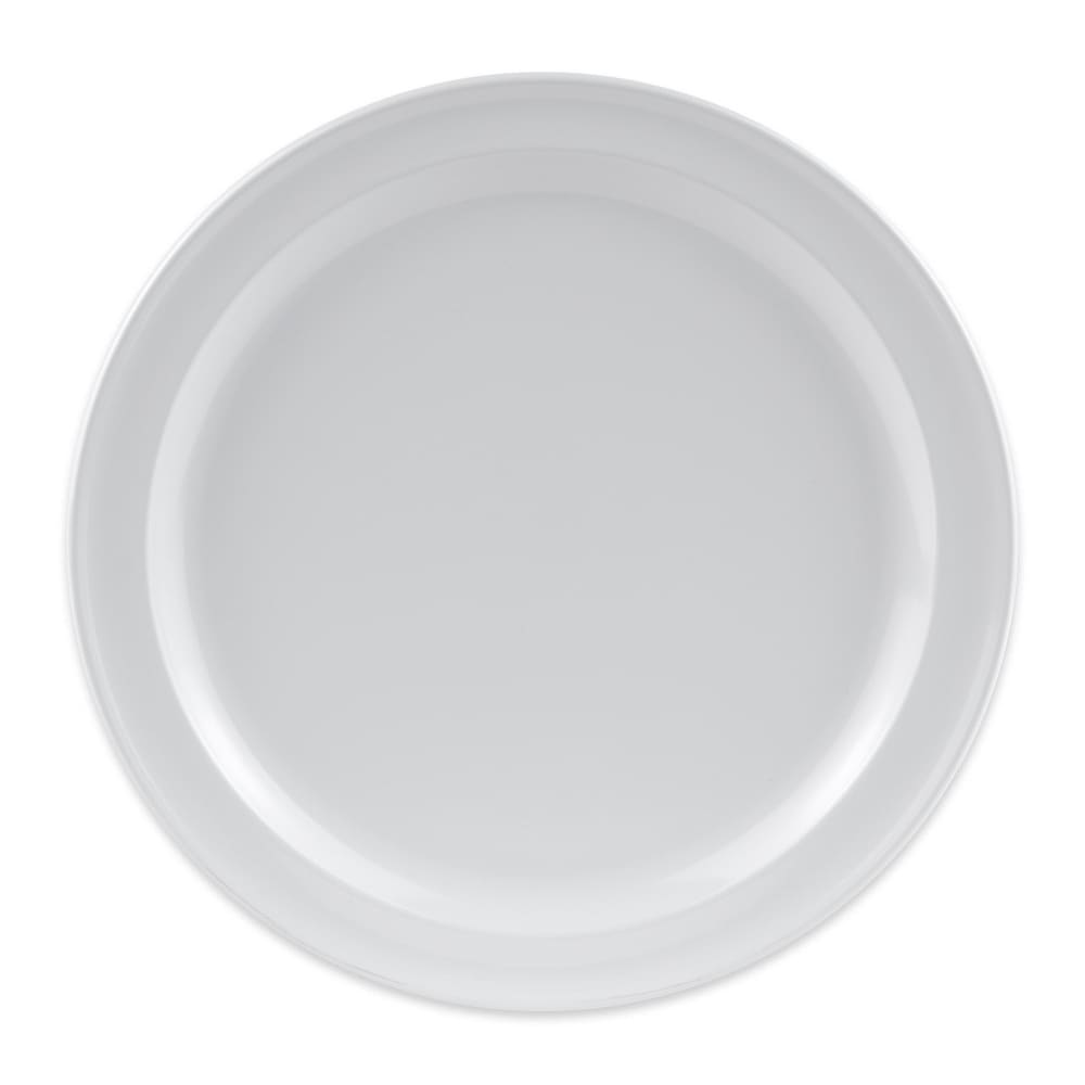 284-DP509W 9" Round Melamine Dinner Plate, White