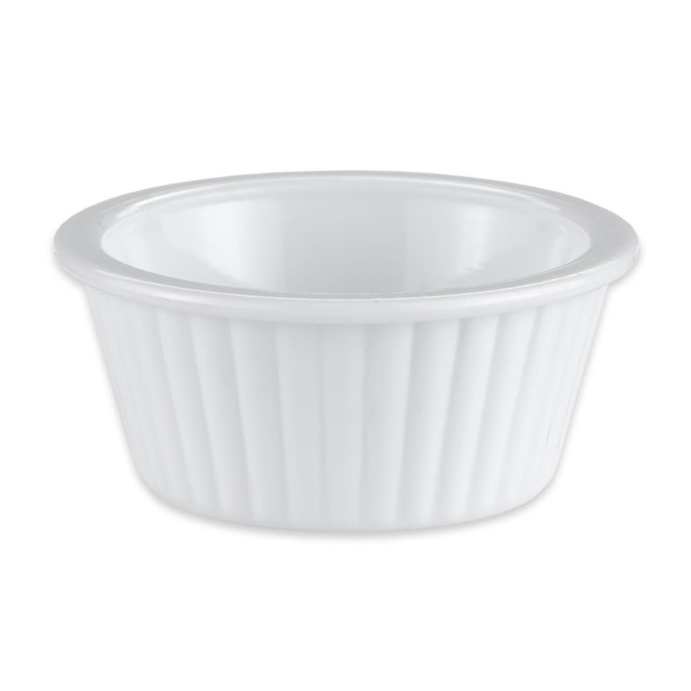 284-ER001W 2 1/4" Round Ramekin w/ 1 oz Capacity, Plastic, White