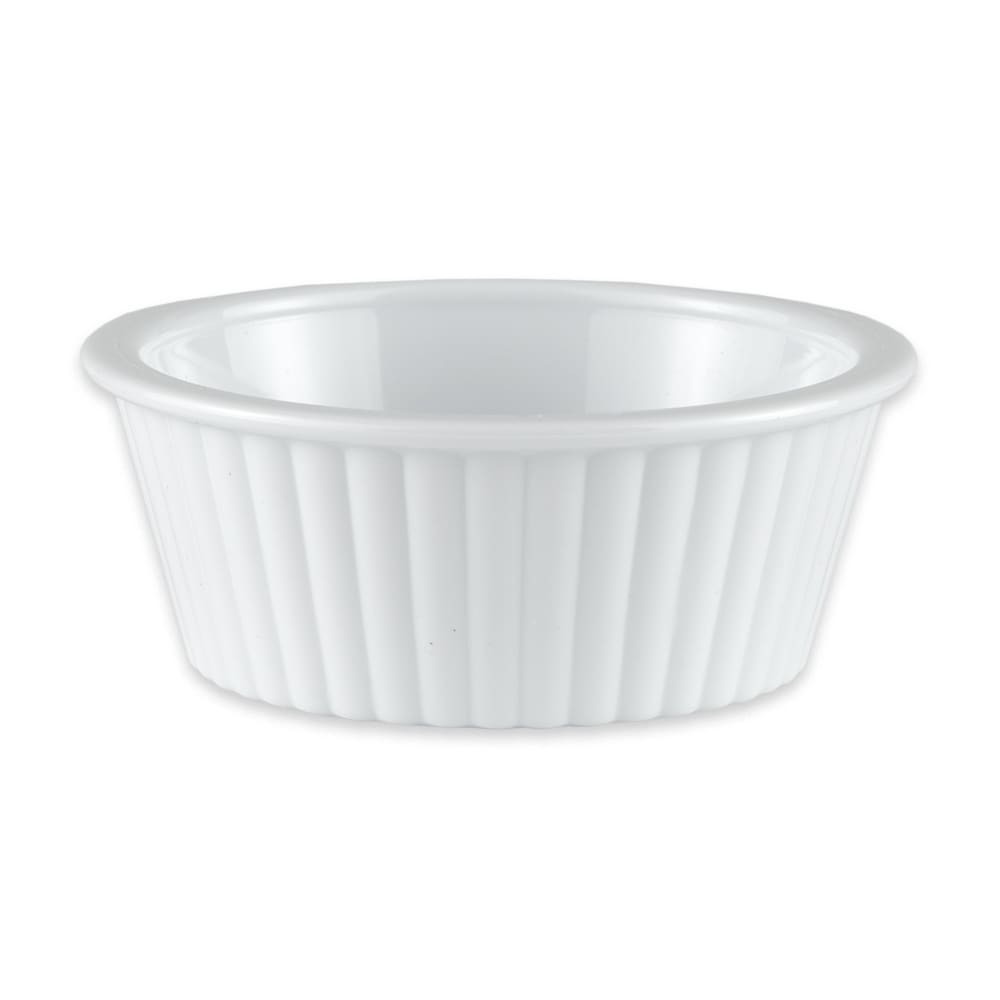 284-ER402W 2 1/2" Round Ramekin w/ 2 oz Capacity, Plastic, White