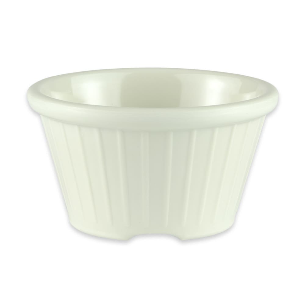 284-F645IV 4 oz Melamine Ramekin, Ivory