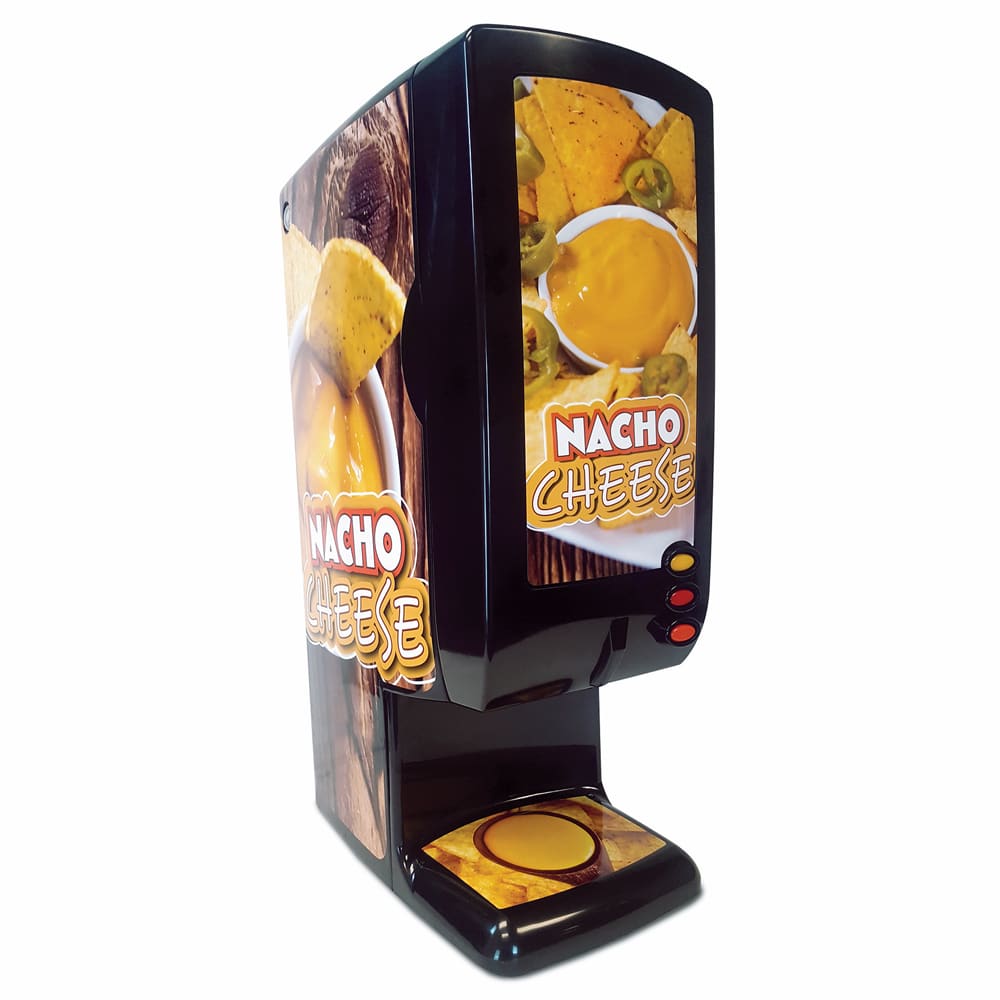 Global Solutions GS1555 Nacho Cheese Dispenser w/ Push Button - 120v, 225w