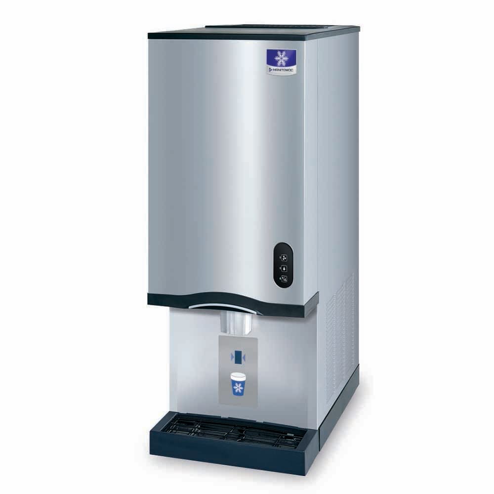 399-CNF0202A 315 lb Countertop Water & Nugget Ice Dispenser - 20 lb Storage, Cup Fill, 115v