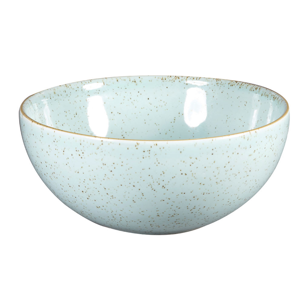 893-SDESNDBL1 37 4/5 oz Round Stonecast Noodle Bowl - Ceramic, Duck Egg Blue