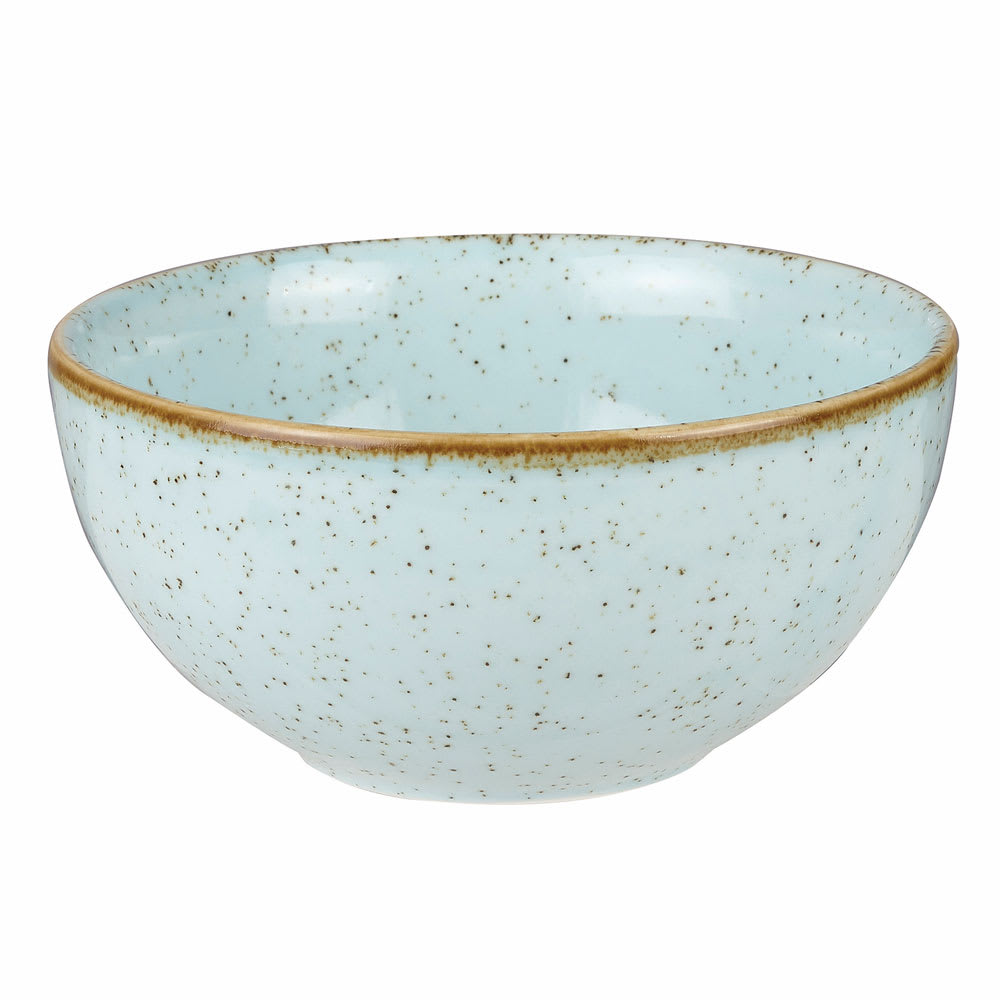 893-SDESRBL61 16 oz Round Stonecast Soup Bowl - Ceramic, Duck Egg Blue