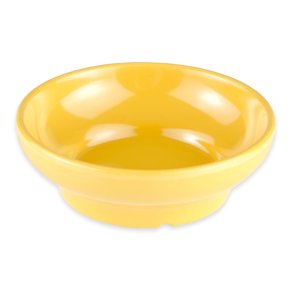284-SD05TY 4" Round Salsa Dish w/ 5 oz Capacity, Tropical Yellow
