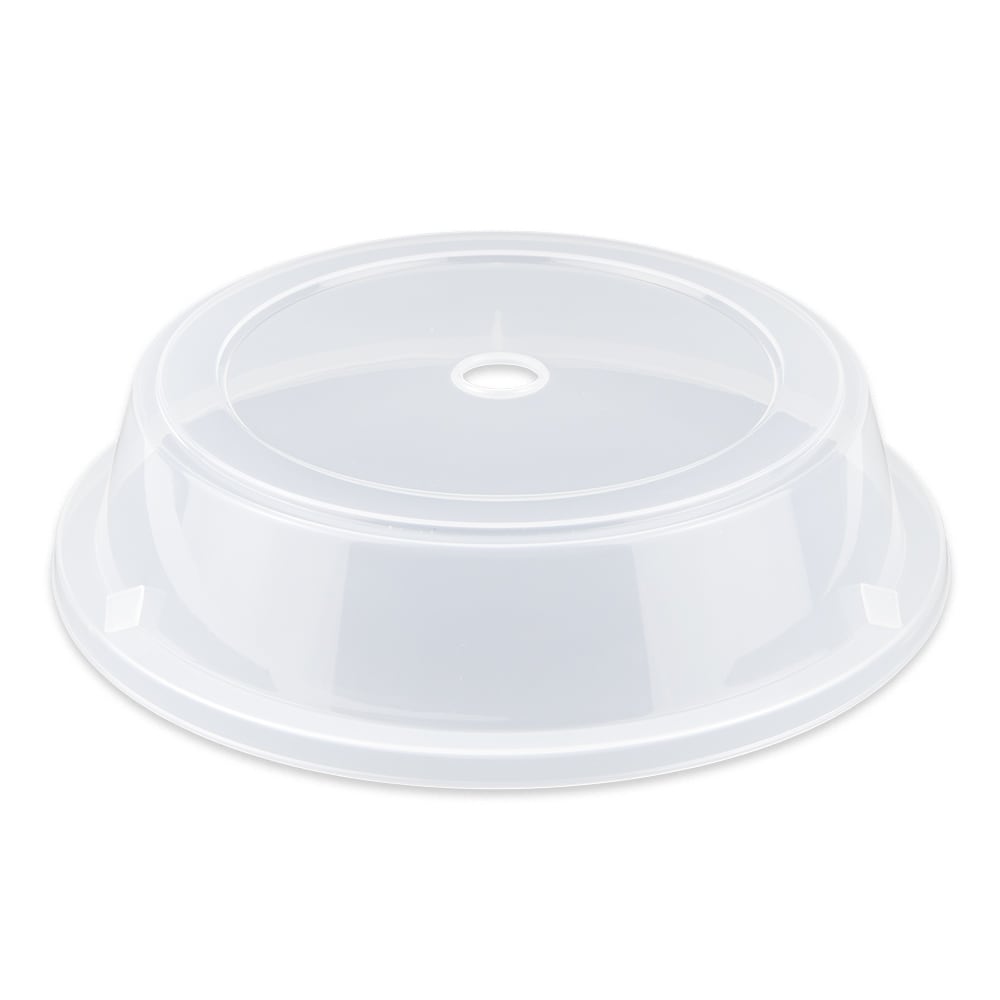 284-CO103CL Cover For 10 3/4" To 11 4/5" Round Plates, Clear Polypropylene