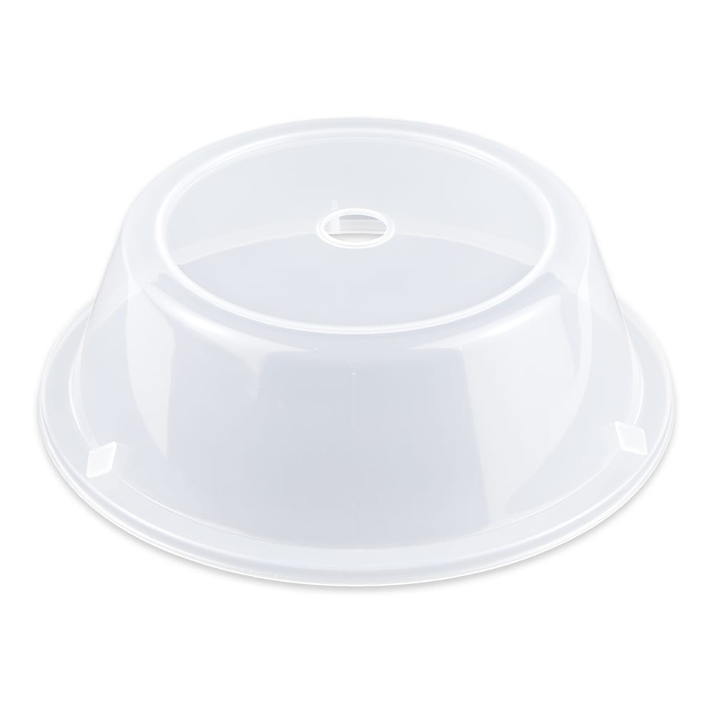 284-CO91CL Cover For 8 5/8" To 9 1/4" Round Plates, Clear Polypropylene