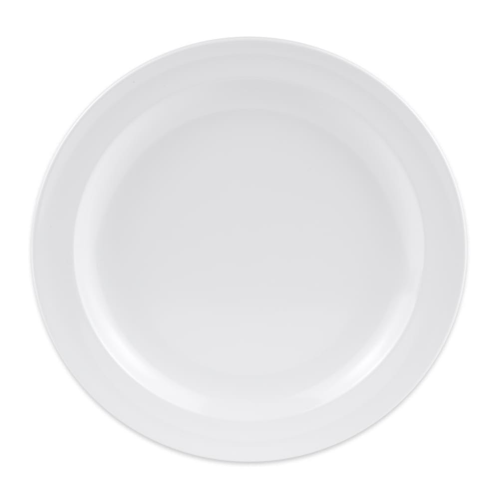 284-DP507W 7 1/4" Round Melamine Dessert Plate, White