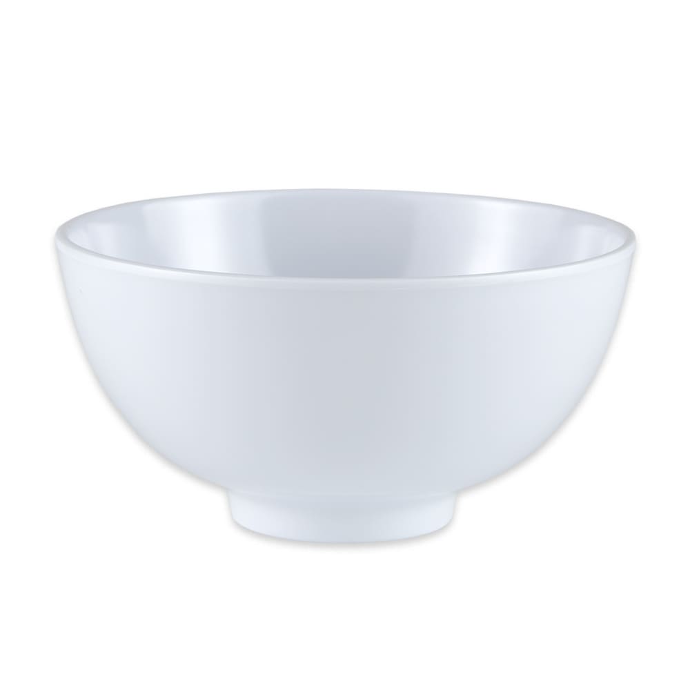 284-M768W 4 1/2" Round Rice Bowl w/ 9 oz Capacity, Melamine, White