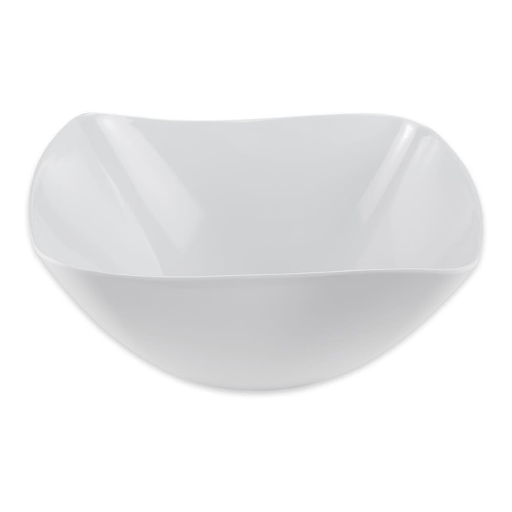 284-ML235W 10 4/5 qt Irregular Melamine Serving Bowl, White