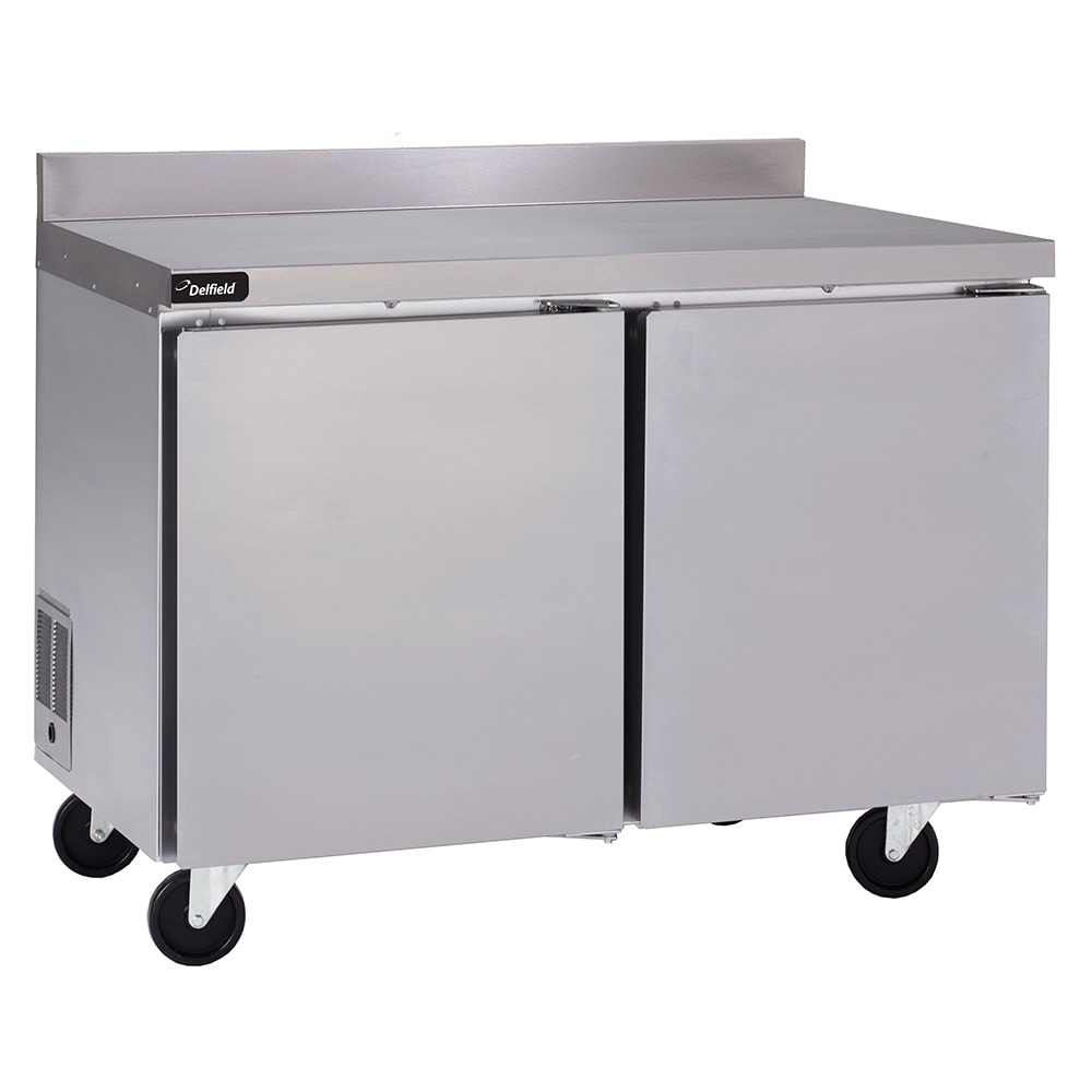 032-GUR48BPS 48" Worktop Refrigerator w/ (2) Sections, 115v