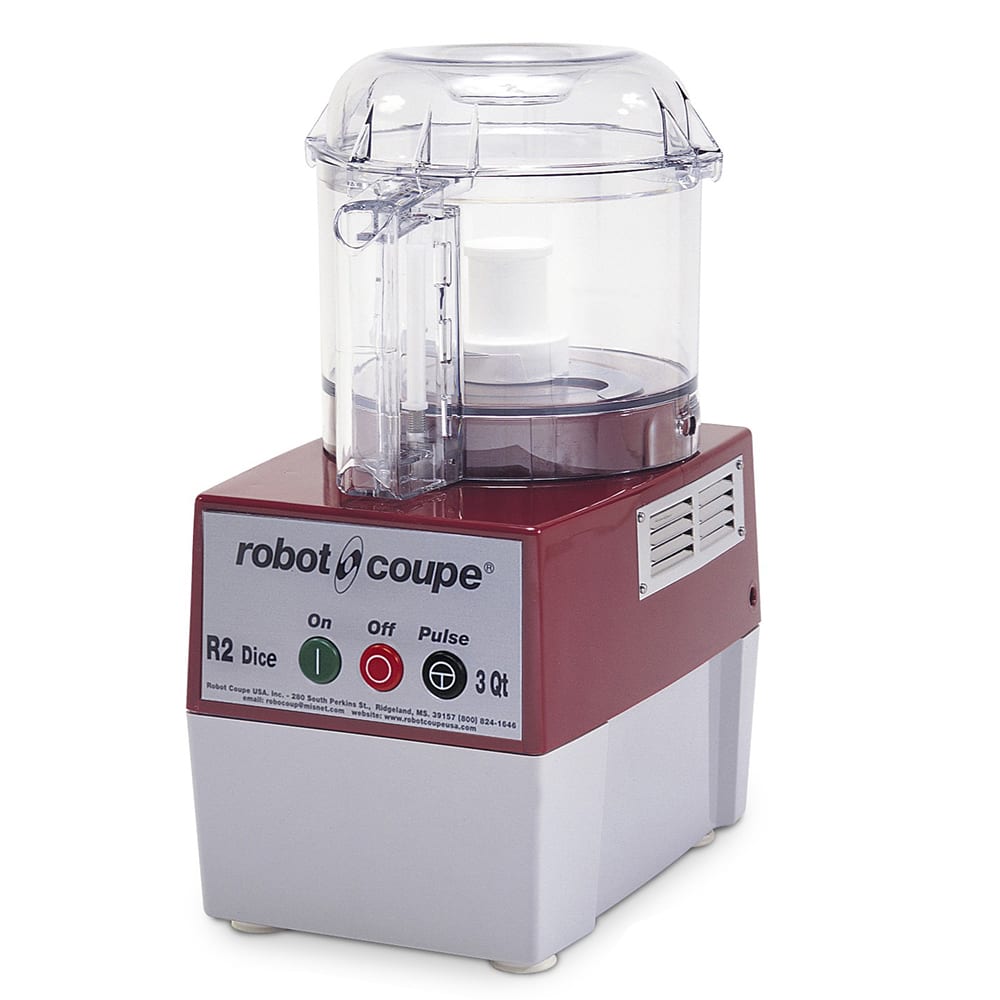 126-R2CLRDICE 1 Speed Cutter Mixer Food Processor w/ 3.17 qt Bowl, 120v