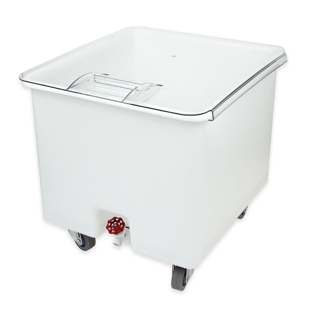 144-CC32 Camcrisper® 32 Gallon Mobile Ingredient Bin - White