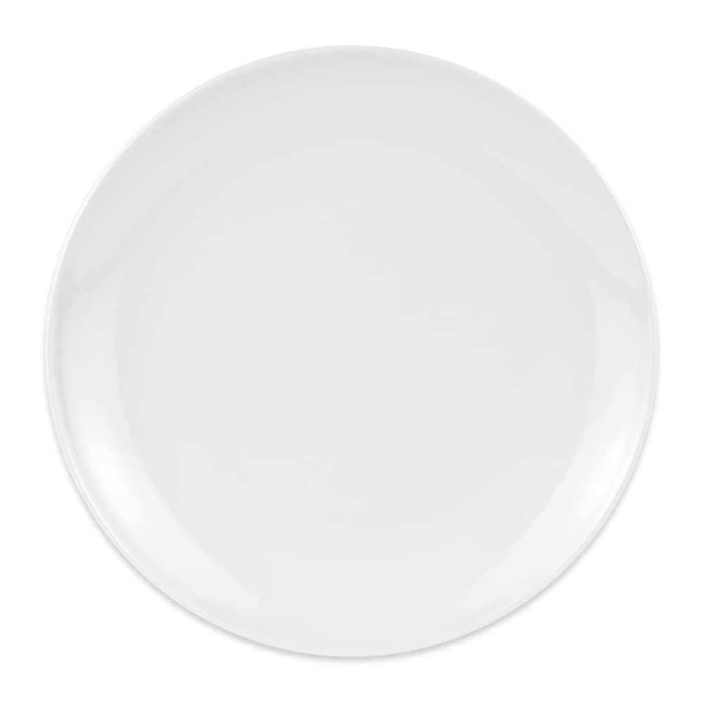 284-2075W 10 1/2" Round Plate, Melamine
