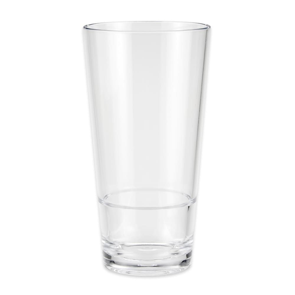 284-S18CL 20 oz Pint Glass, SAN Plastic, Clear