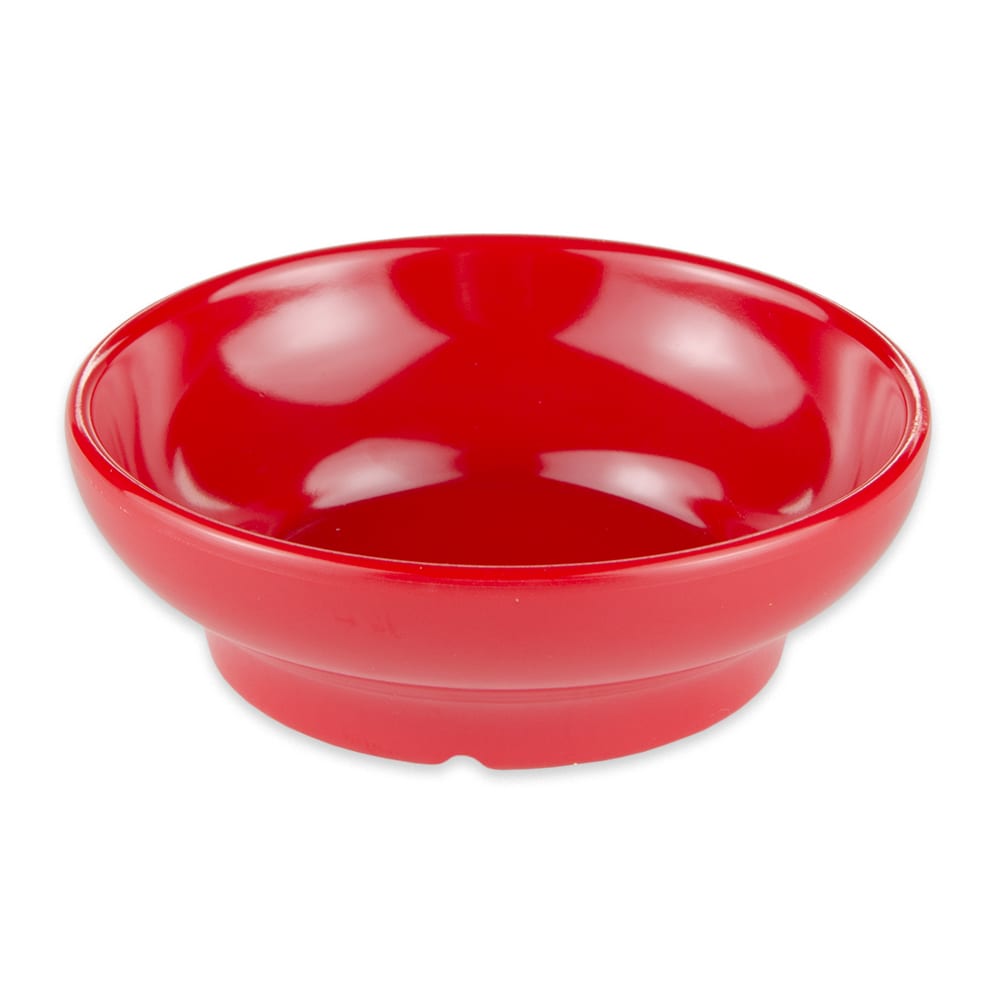 284-SD05R 4" Round Salsa Dish w/ 5 oz Capacity, Red
