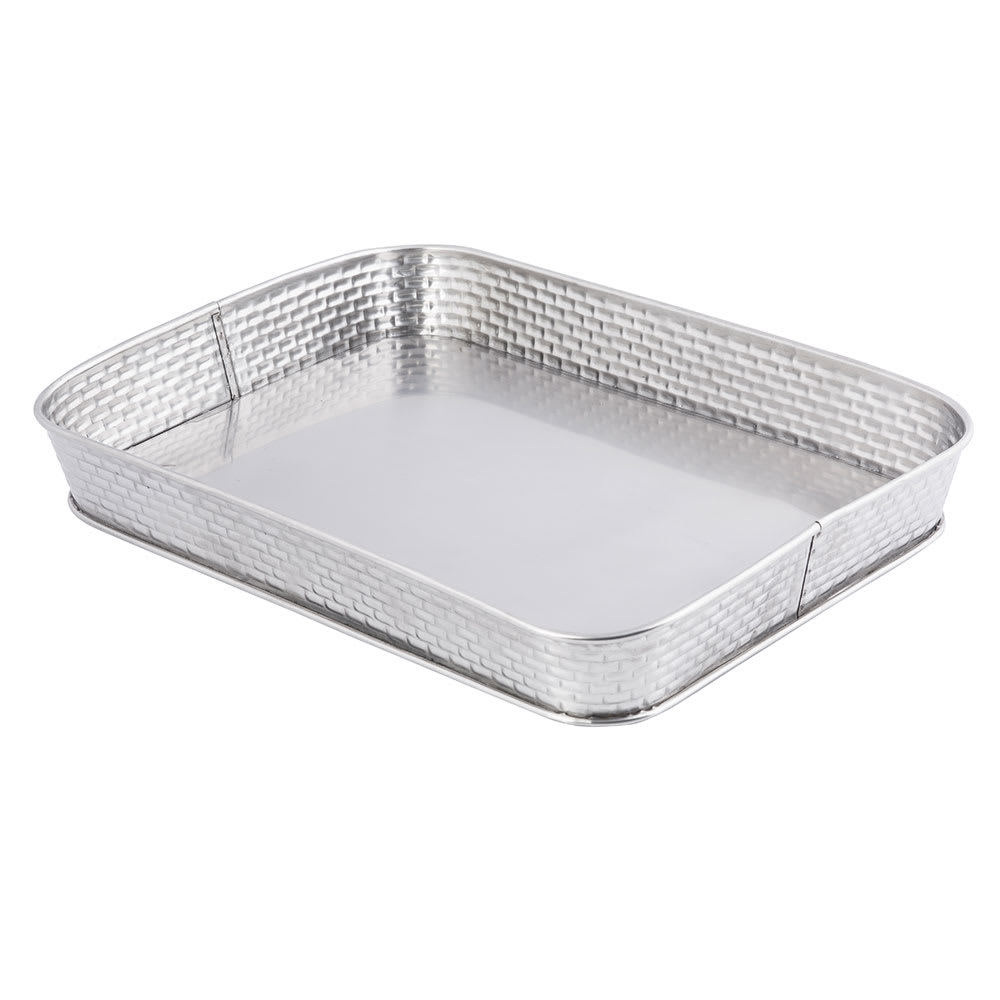229-GPSS120 Rectangular Serving Platter, 12" x 9", Stainless