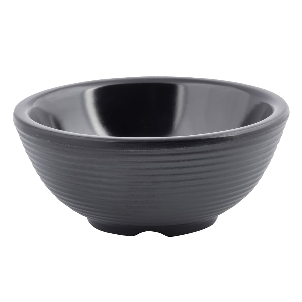 229-RAM3RBK 3 oz Melamine Ramekin, Black