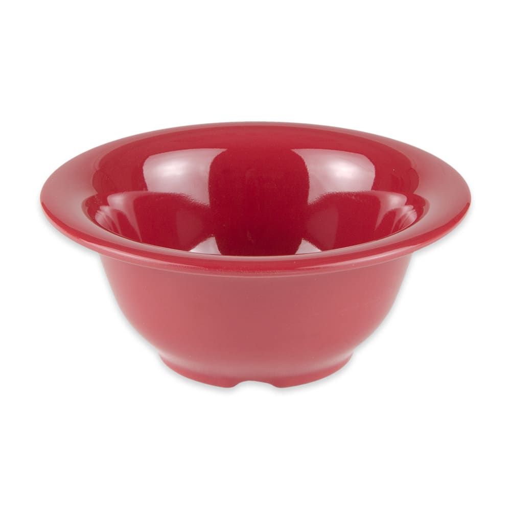 284-B105CR 10 oz Round Melamine Dinner Bowl, Cranberry
