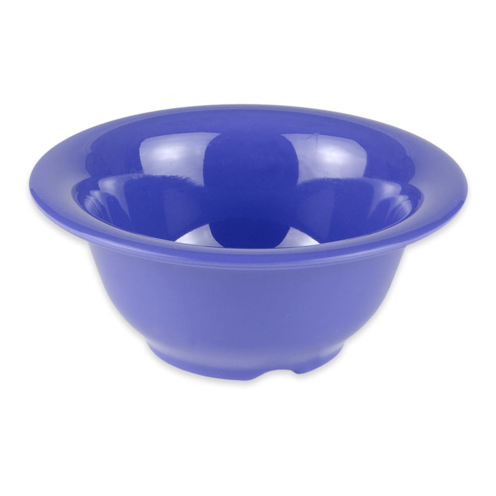 284-B105PB 10 oz Round Melamine Dinner Bowl, Blue