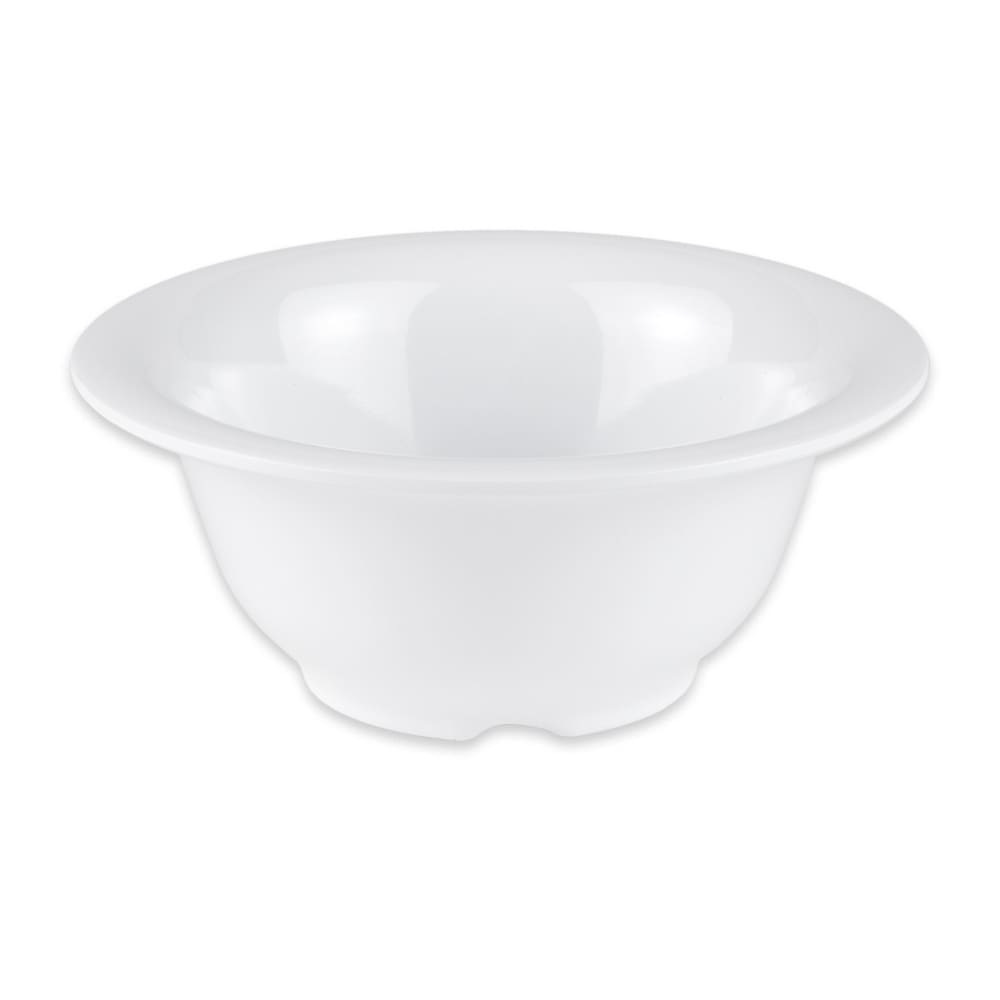284-B105DW 10 oz Round Melamine Dinner Bowl, White