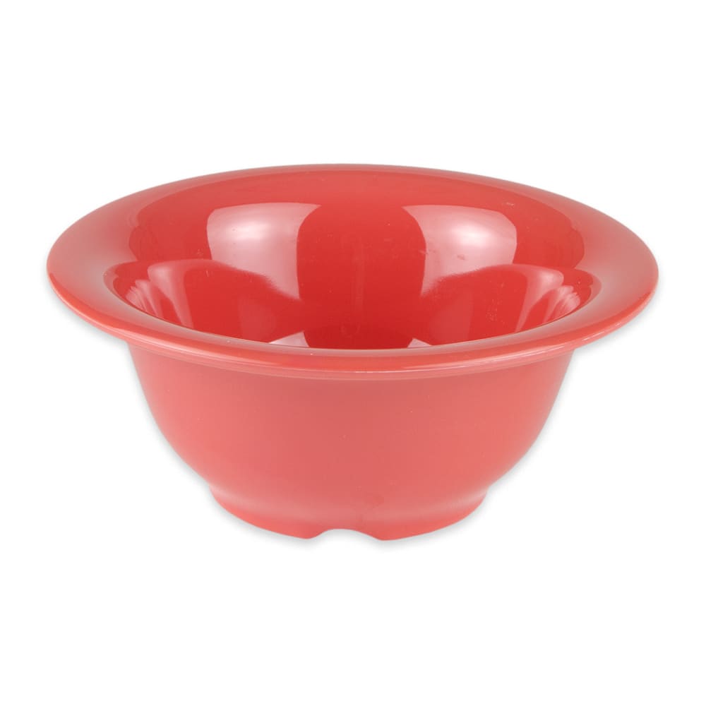 284-B105RO 10 oz Round Melamine Dinner Bowl, Orange