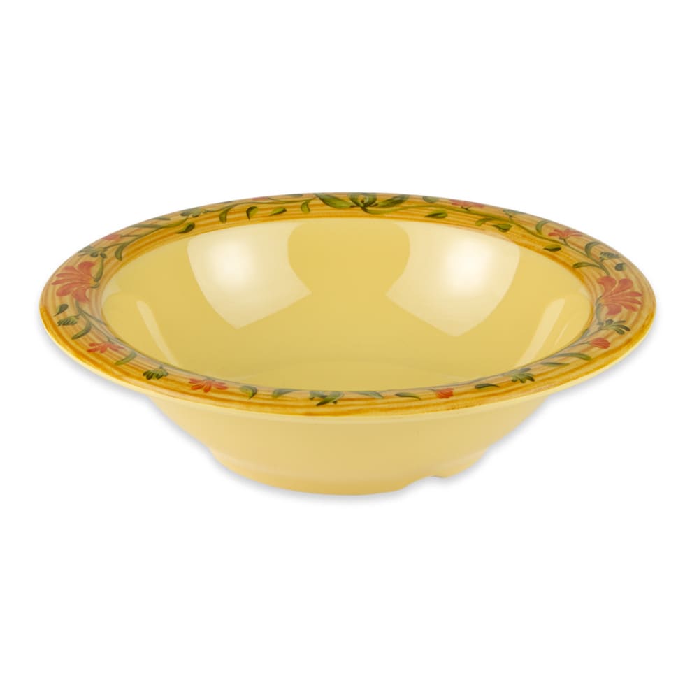 284-B127VN 12 oz Round Melamine Salad/Soup Bowl, Yellow