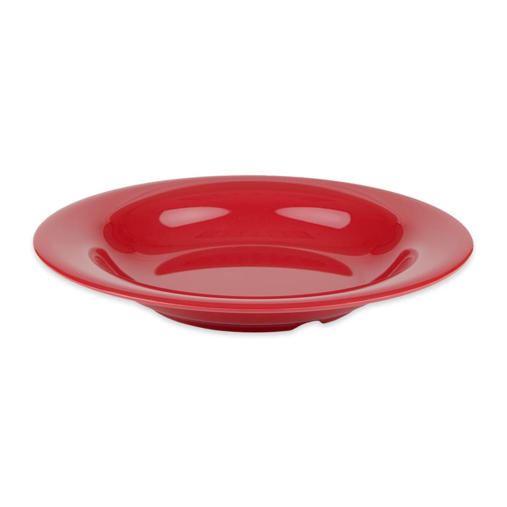 284-B139CR 13 oz Round Melamine Pasta Bowl, Red